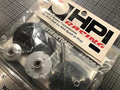HPI RS4 2 Speed Transmission A205 Electric Original Belted RS4 (Not Sport/Pro) • $174.75