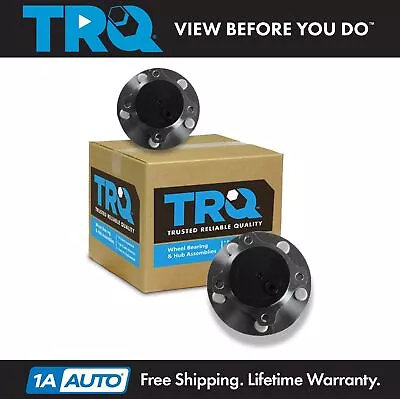 TRQ Wheel Bearing & Hub Assembly Rear Pair Set For 04-08 Mazda 3 NEW • $109.95