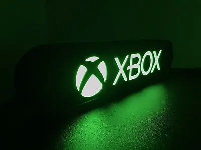 Xbox 3d Printed Led Sign • $20