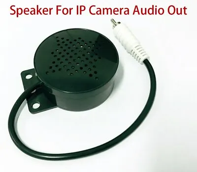 £7.97 • Buy 3W Audio Output Speaker Orator Narrator F/ WIFI 4G CCTV PTZ Speed Dome IP Camera