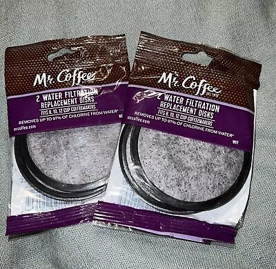 Mr. Coffee 4 Water Filtration Replacement Disks (NEW) - Lot 2 X 2pk (4) • $9.95