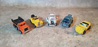 Galoob Vtg Micro Machines Cars Lot Of 5 -inc Rare Deluxe Mercedes 300SL Gullwing • $40