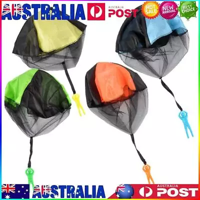 Hand Throwing Kids Mini Play Parachute Toy Man Model Outdoor Sports Toys • $8.49