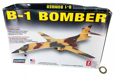 B1 Bomber Plane Model Kit Lindberg Ra • £19.89