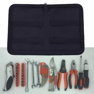 $10.84 • Buy Tool Bag Organizer Durable Case With Zipper Multipurpose Car Pouch Portable For