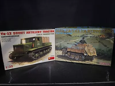 Military Model Kit Lot Of 2 • $35