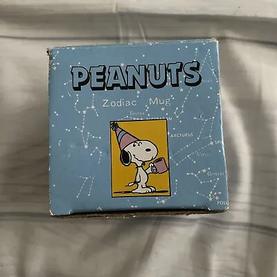 Snoopy Peanuts Mug In Box Very Rare Brand New 1965 Vintage • £19.99