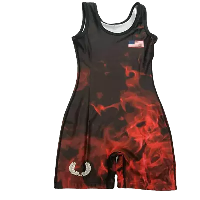 Athena Wrestling - Fire - Women's And Youth Singlet • $49.99