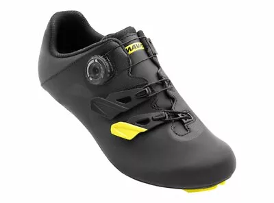 Mavic Cosmic Elite Vision CM Road Shoe - Black-Yellow Mavic • $65