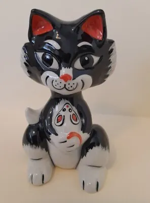 Lorna Bailey Cat With Mouse Signed By Lorna Bailey Good Condition • £69