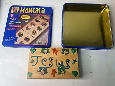 Mancala Game Deluxe By Pavilion With Deluxe Oak Finish Game Board  • $9.99
