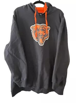 Chicago Bears Hoodie Pullover Sweatshirt NFL Football Navy Fanletic Mens Size 4X • $29.99