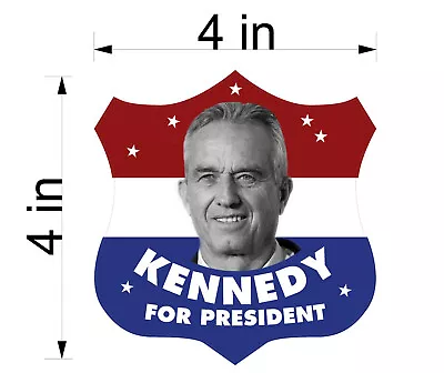 Kennedy For President Sticker 2024 Decal Window Bumper Sticker - Vintage Rfk Jr • $2.99