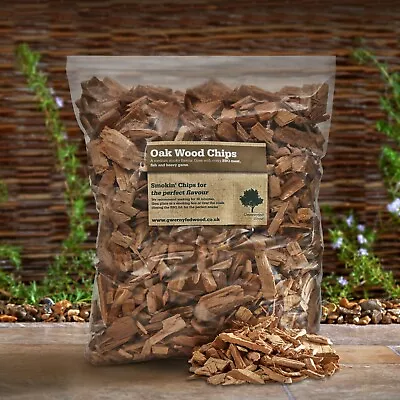 BBQ Smoking Wood Chips & Smoker Chip - 24 Flavours 100% Natural - 1 To 15L Bags • £10.95