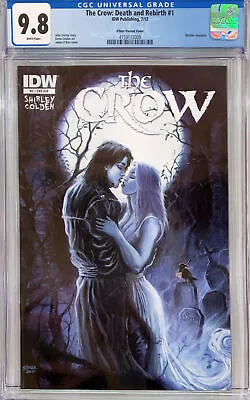 The Crow: Death & Rebirth #1 - (1:25) James O'barr Cover - Cgc 9.8 • £1200