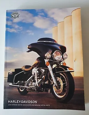 Harley Davidson 2002 Genuine Motor Accessories & Parts Magazine Book  • $27.87