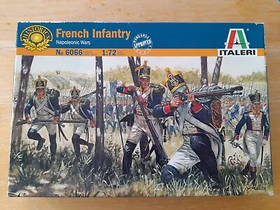 Italeri 1/72 FRENCH INFANTRY Napoleonic Waterloo Figures Set 6066 Boxed On Sprue • £5.99