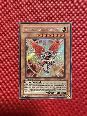 Archlord Kristya Secret Rare SOVR-IT096 • 1st Edition • Yu-Gi-Oh • $702