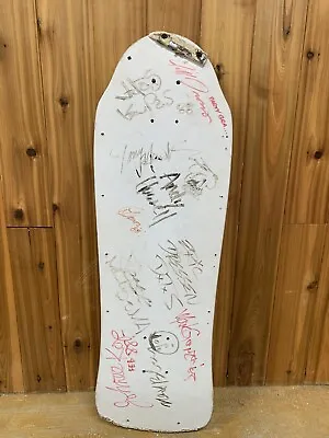 SUPER RARE SIGNED Tony Hawk Natas Skateboard Deck 1988 Powell Peralta • $700
