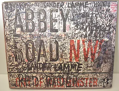 The Beatles - Abbey Road Road Sign London Canvas Print - Approx. 16  X 20  • £85.50