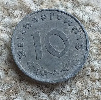 10 Reichspfennig 1941A Germany Third Reich Coin   COINCORNER1 • £0.99