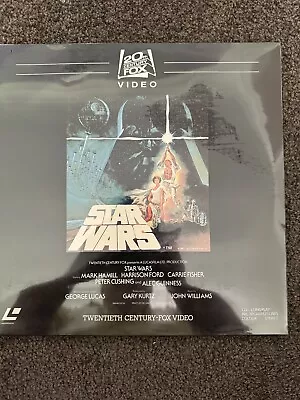 ‘Star Wars’- Laserdisc- Original UK First Release-1982- 20th Century Fox. • $45