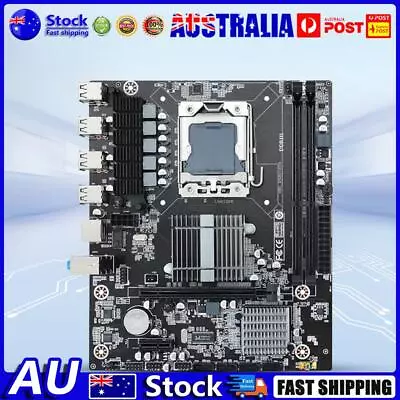 X58 PC Motherboard 32GB RAM LGA 1366 Desktop Motherboard 1600MHz Motherboard Kit • $51.19