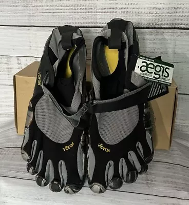 Vibram FiveFingers KSO Men Size 12.5-13 US 46 EU Shoes M1485 Black Gray Camo NEW • $79.99