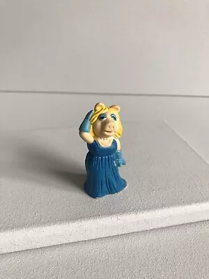 🐷 Collectable Rare Vintage The Muppets Miss Piggy 3D Eraser / Rubber • £10