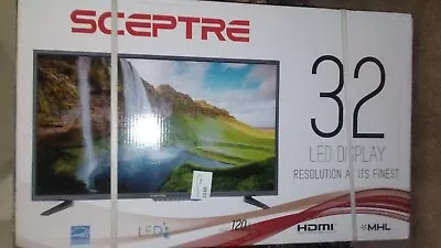 Sceptre TV 32-Inch Class 720P  LED 5 Year Warranty Free Screen Cleaner Includ • $159.99