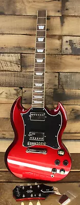 DAMAGED - Epiphone SG Traditional Pro Electric Guitar - Burgundy #RE7442 • $249.95