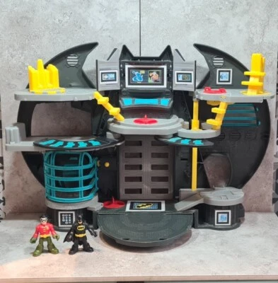 £13.49 • Buy Imaginext DC Super Friends Batman Bat Cave Playset With Batman And Robin Figures