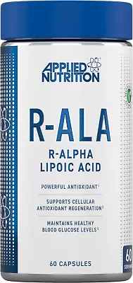 R-Alpha Lipoic Acid 200mg R ALA Antioxidant Capsule For Metabolism & Blood Sugar • £19.51