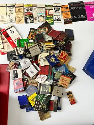 Vintage Lot Of Matchbooks And Covers 1960's-80's Over 500 Pcs. White Ace Album • $250