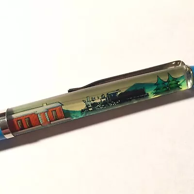 Georgetown Loop Railroad Colorado Floaty Pen Steam Engine Train Moves Vintage • $9.99