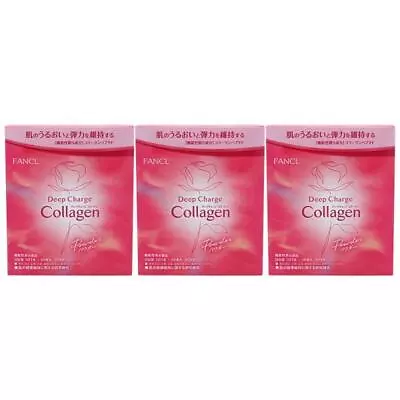 FANCL Deep Charge Collagen Powder 30-day Collagen Powder 3 Pieces • $109.80