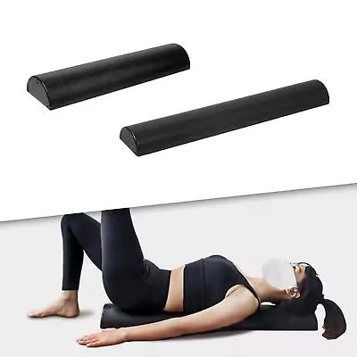 Half Round Yoga Column Roller Tool Massage Yoga Brick Balance Training Foam • $33.87