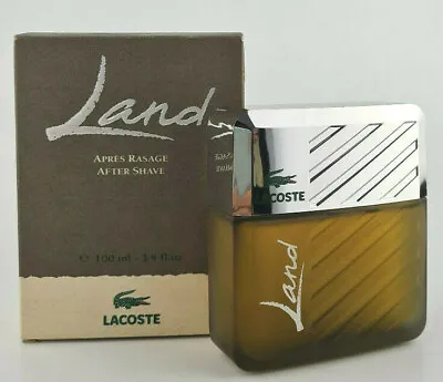 (99.99eur/100ml) Lacoste - Land 100ml After Shave Lotion New Original Packaging • £86.39