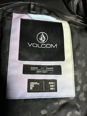 Women Insulated Jacket Volcom Youth Young Teens Bolt Aurora Print Size Small • $69