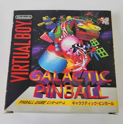 Galactic Pinball (JP) Nintendo Virtual Boy *BOX ONLY* • $15.85