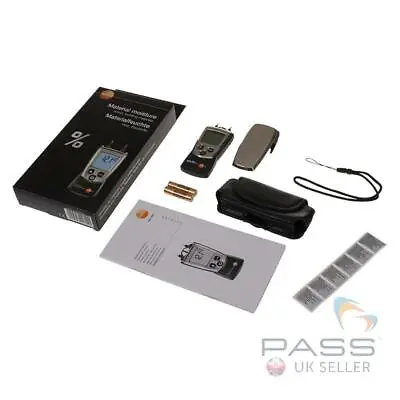 NEW Testo 606-1 Material Moisture Meter Supplied W/ Calibration Certificate / UK • £99