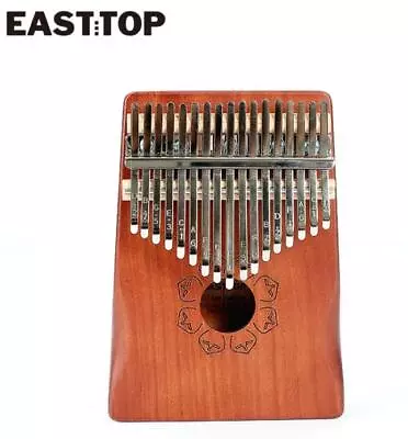 17 Key Kalimba Thumb Piano Finger Mbira Mahogany Wood Keyboard Music Instruments • $19.79