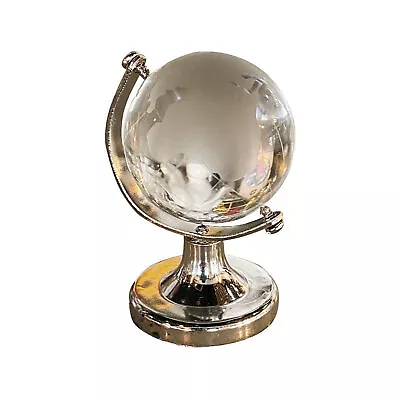 Round Earth Globe Magical Easy-cleaning Artificial Crystal Sphere Ball Mini • $8.51