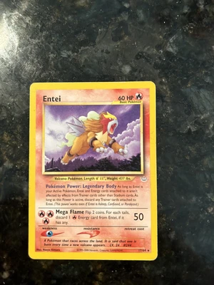 $0.99 • Buy Pokémon TCG Entei Neo Revelation 17/64 Regular Unlimited Rare
