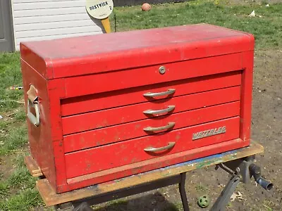 Vintage Waterloo 4 Drawer Machinist Tool Chest • $115