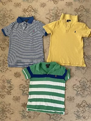 Three Boys Ralph Lauren T Shirt T4 3 Age 4 Polo • £10