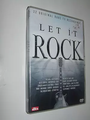Let It Rock: Volume 1 DVD The Who Motorhead Nazareth Jethro Tull Mountain Yes • £3.99