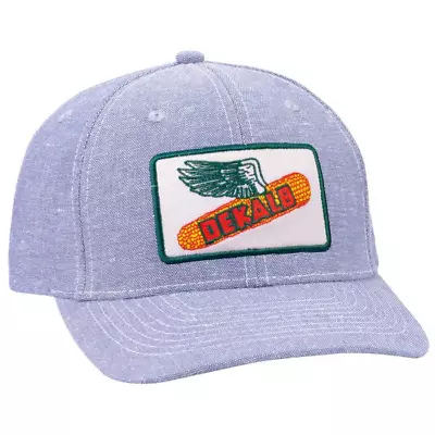 DEKALB SEED K-Products *VINTAGE CHAMBRAY Mesh Back* CAP HAT *BRAND NEW* DS21 • $19.99