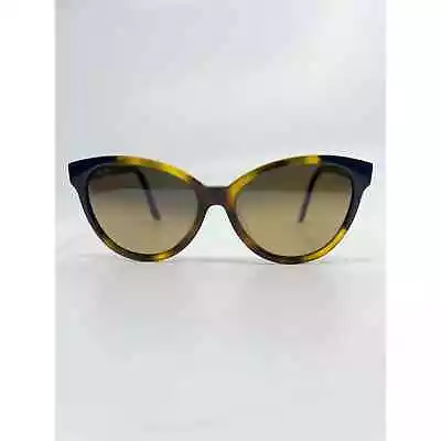 Maui Jim Sunglasses Sunshine Blue Brown Tortoise MJ725-65 Italy 56-18 140 H8523 • $64.12