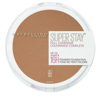 Maybelline Super Stay Full Coverage Powder Foundation Color 362 Truffle NWT • $15